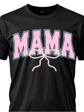 Western MAMA Black Graphic Tee